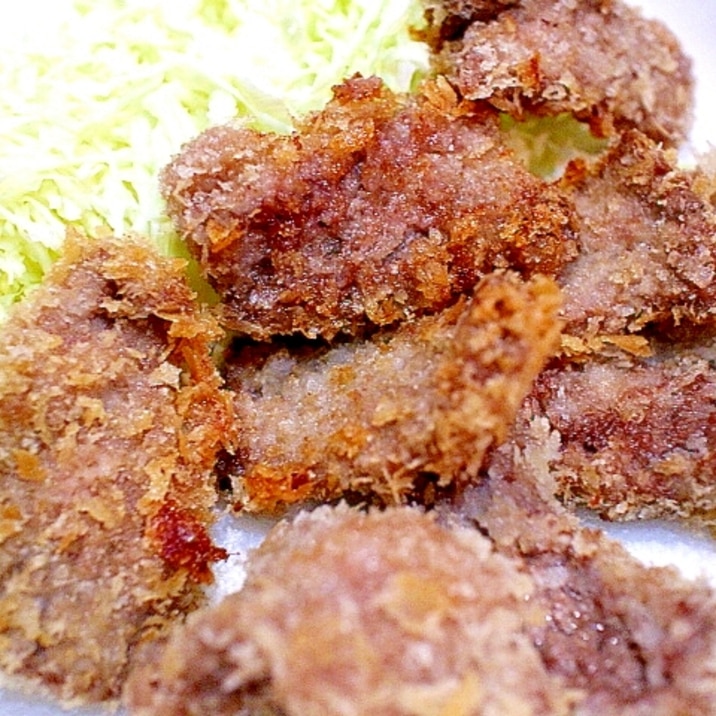すき焼きのタレで食べる一口ビーフカツレツ レシピ 作り方 By Seika A 楽天レシピ